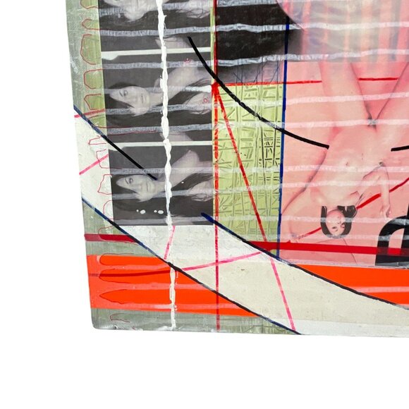 Trevor Williamson "Hollywood Faceless" Abstract Painting - Picture 15 of 16